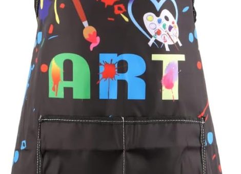 MBMSO Painting Artist Apron with Pockets Artist Painter Gifts Art Lover Gift for Art Teacher Student Painter Apron Waterproof