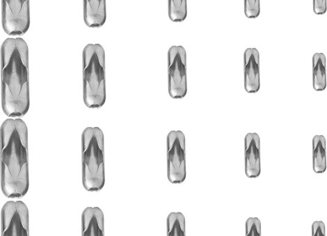 Silver Tone Stainless Steel Ball Chain Connector Clasps Fits for1.6/2/2.4/3.2/4mm Beaded Ball Chain Clips